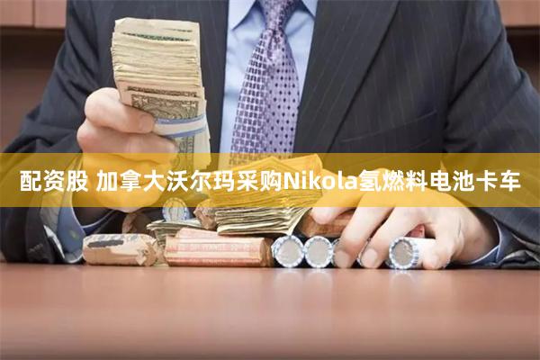 配资股 加拿大沃尔玛采购Nikola氢燃料电池卡车